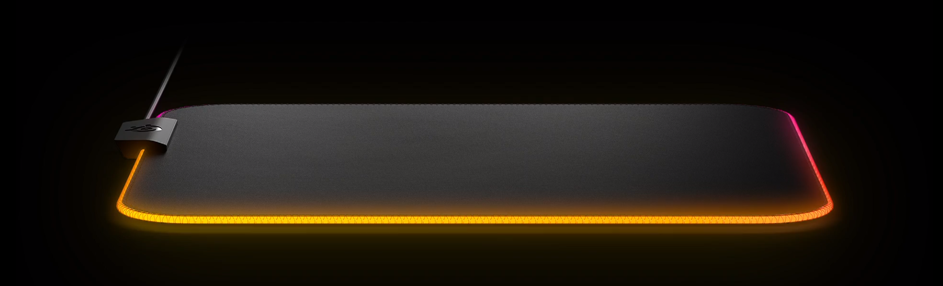 Bàn di chuột SteelSeries QcK Prism Cloth 3XL - 63511 (1220 x 590 x 4 mm) tích hợp led RGB nhiều hiệu ứng